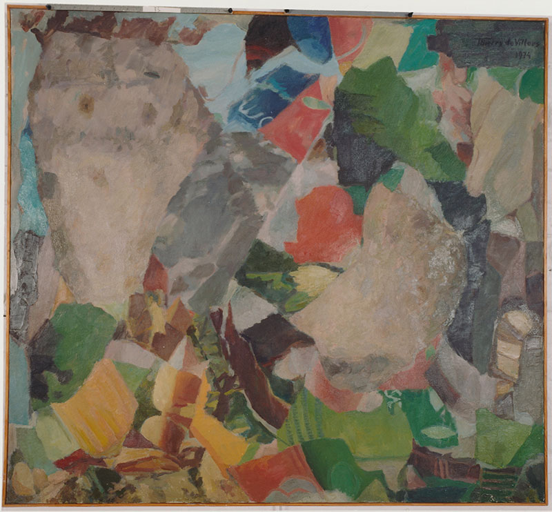 Si tendre avec la rosée – 1974, huile sur toile, 95 x 104 cm